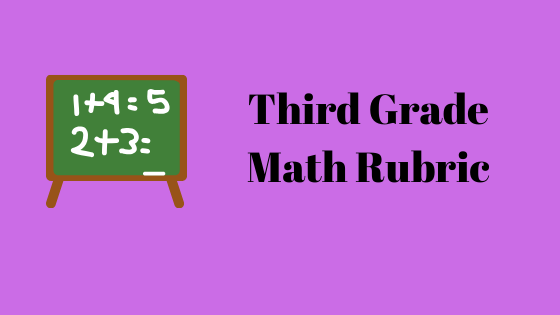 Third Grade Math Rubric